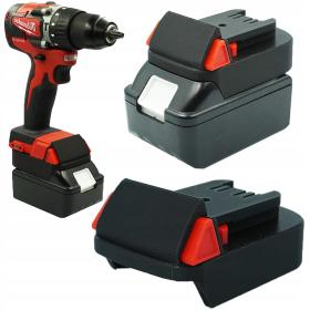 Obrazek dla: Adapter z baterii MAKITA LXT 18V do MILWAUKEE M18 18V
