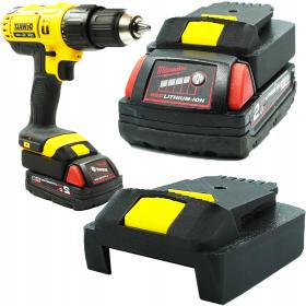 Obrazek dla: Adapter z baterii MILWAUKEE M18 18V do DEWALT XR 18V