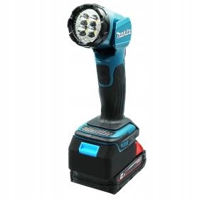 Obrazek 2 dla: Adapter z baterii MILWAUKEE M18 18V do MAKITA LXT 18V